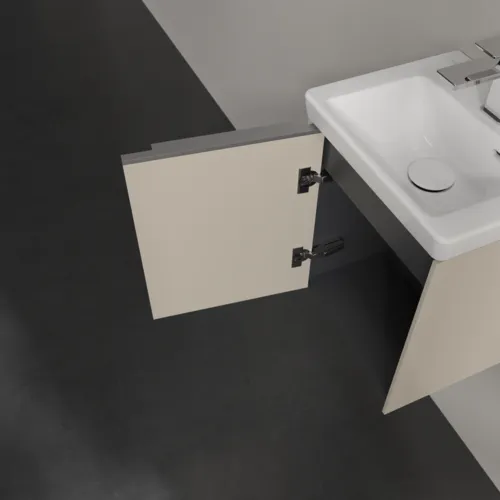 Bild von VILLEROY BOCH Subway 3.0 Waschbeckenunterschrank, 1 Tür, 351 x 429 x 309 mm, Cashmere Grey #C58300VN