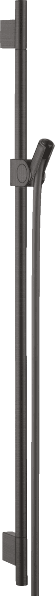 HANSGROHE AXOR Uno Brausestange 0,90 m mit Brauseschlauch 1,60 m #27989340 - Brushed Black Chrome