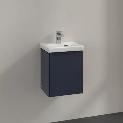Bild von VILLEROY BOCH Subway 3.0 Waschbeckenunterschrank, 1 Tür, 351 x 429 x 309 mm, Marine Blue #C58302VQ