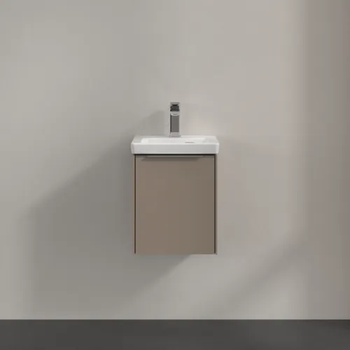 Bild von VILLEROY BOCH Subway 3.0 Waschbeckenunterschrank, 1 Tür, 351 x 429 x 309 mm, Taupe #C58400VM