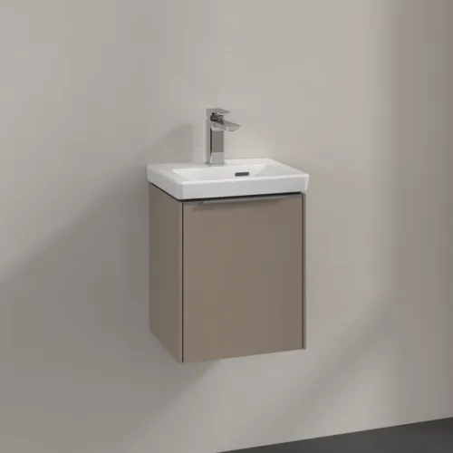 Bild von VILLEROY BOCH Subway 3.0 Waschbeckenunterschrank, 1 Tür, 351 x 429 x 309 mm, Taupe #C58400VM