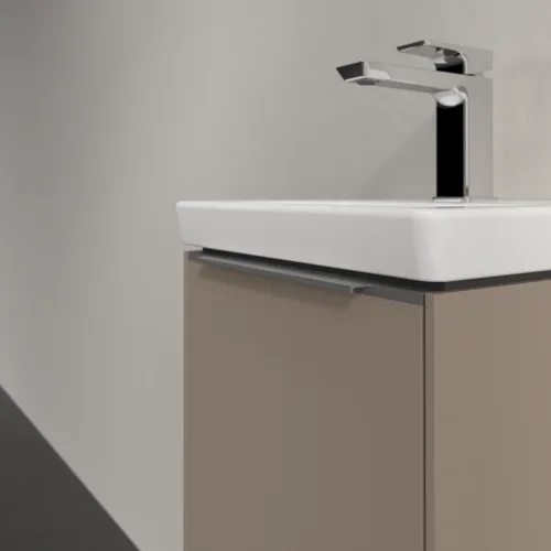 Bild von VILLEROY BOCH Subway 3.0 Waschbeckenunterschrank, 1 Tür, 351 x 429 x 309 mm, Taupe #C58400VM