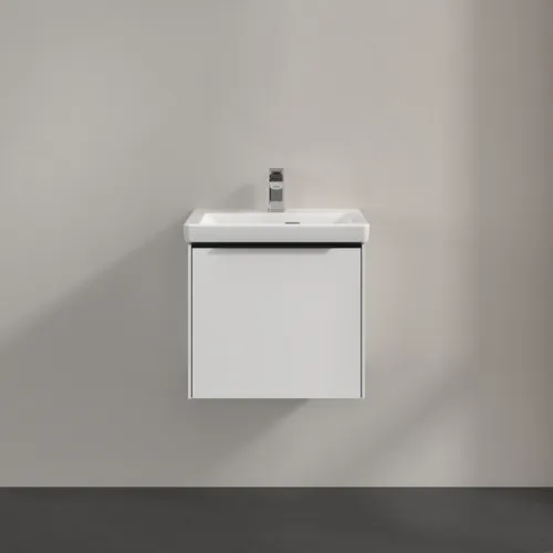 Bild von VILLEROY BOCH Subway 3.0 Waschbeckenunterschrank, mit Beleuchtung, 1 Auszug, 473 x 429 x 408 mm, Pure White #C580L1VF