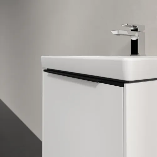 Bild von VILLEROY BOCH Subway 3.0 Waschbeckenunterschrank, mit Beleuchtung, 1 Auszug, 473 x 429 x 408 mm, Pure White #C580L1VF