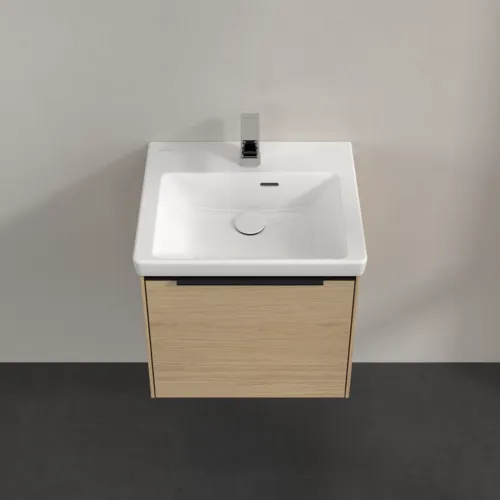 VILLEROY BOCH Subway 3.0 Waschbeckenunterschrank, mit Beleuchtung, 1 Auszug, 473 x 429 x 408 mm, Nordic Oak #C580L1VJ, Bild 4