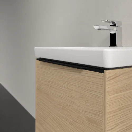 VILLEROY BOCH Subway 3.0 Waschbeckenunterschrank, mit Beleuchtung, 1 Auszug, 473 x 429 x 408 mm, Nordic Oak #C580L1VJ, Bild 6