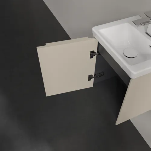 Bild von VILLEROY BOCH Subway 3.0 Waschbeckenunterschrank, 1 Tür, 351 x 429 x 309 mm, Cashmere Grey #C58302VN