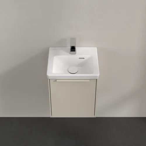 Bild von VILLEROY BOCH Subway 3.0 Waschbeckenunterschrank, 1 Tür, 351 x 429 x 309 mm, Cashmere Grey #C58302VN