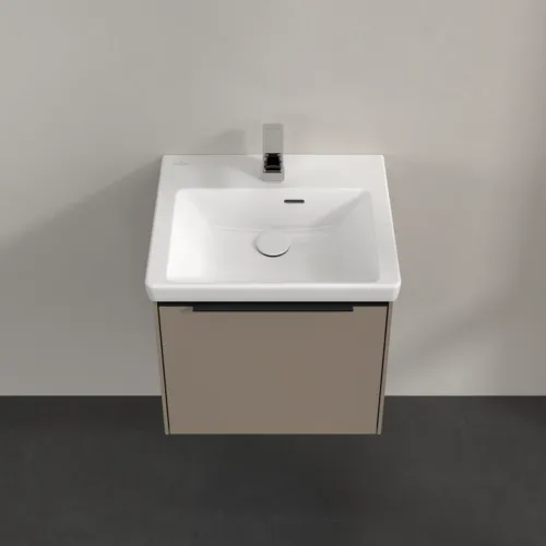 Obrázek VILLEROY BOCH Subway 3.0 Vanity unit, s osvětlením, 1 zásuvka, 473 x 429 x 408 mm, taupe #C580L1VM