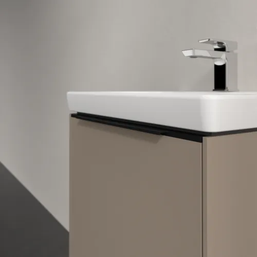 Obrázek VILLEROY BOCH Subway 3.0 Vanity unit, s osvětlením, 1 zásuvka, 473 x 429 x 408 mm, taupe #C580L1VM