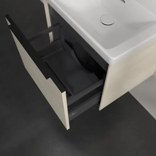 Bild von VILLEROY BOCH Subway 3.0 Waschbeckenunterschrank, 1 Auszug, 523 x 429 x 448 mm, White Oak #C57901AA