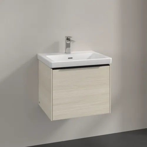Bild von VILLEROY BOCH Subway 3.0 Waschbeckenunterschrank, 1 Auszug, 523 x 429 x 448 mm, White Oak #C57901AA