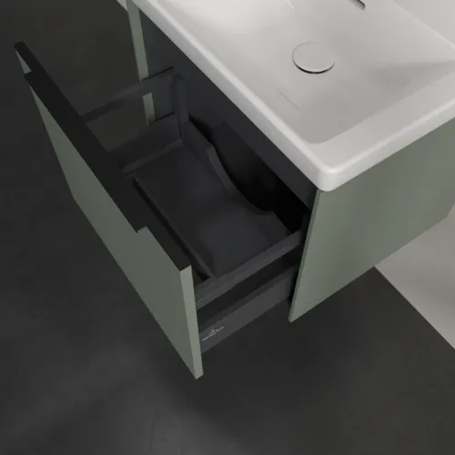 Bild von VILLEROY BOCH Subway 3.0 Waschbeckenunterschrank, 1 Auszug, 523 x 429 x 448 mm, Soft Green #C57901AF