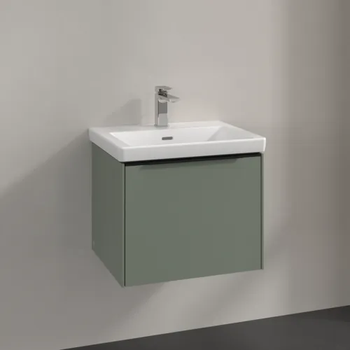 Bild von VILLEROY BOCH Subway 3.0 Waschbeckenunterschrank, 1 Auszug, 523 x 429 x 448 mm, Soft Green #C57901AF