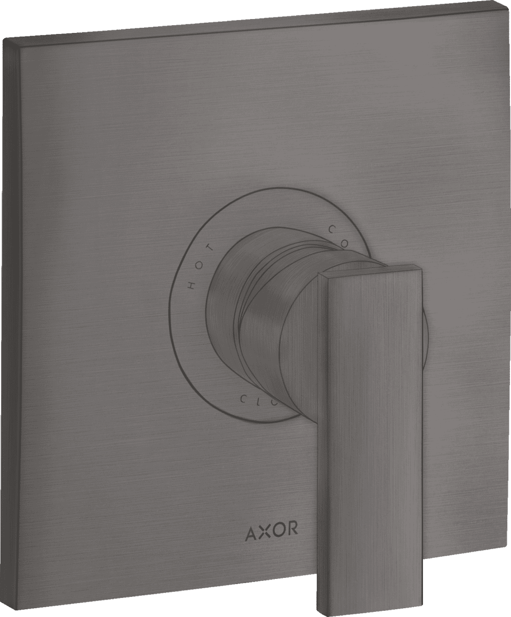 HANSGROHE AXOR Citterio Einhebel-Brausemischer Unterputz mit Hebelgriff #39655340 - Brushed Black Chrome