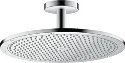 Bild von HANSGROHE AXOR ShowerSolutions Kopfbrause 350 1jet mit Deckenanschluss #26035000 - Chrom