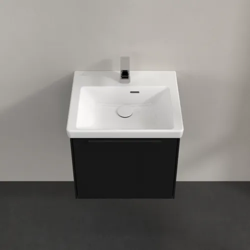 Bild von VILLEROY BOCH Subway 3.0 Waschbeckenunterschrank, 1 Auszug, 473 x 429 x 408 mm, Volcano Black #C58001VL