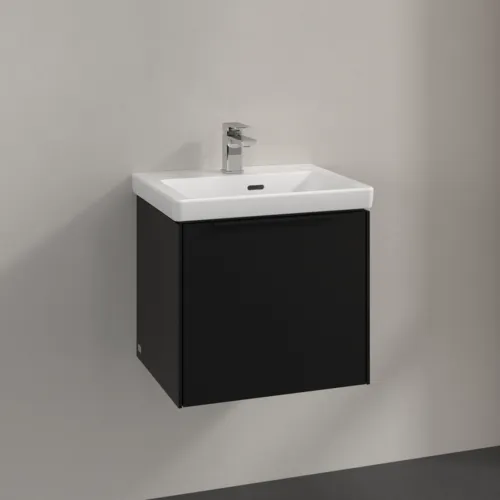 Bild von VILLEROY BOCH Subway 3.0 Waschbeckenunterschrank, 1 Auszug, 473 x 429 x 408 mm, Volcano Black #C58001VL
