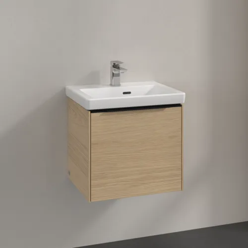 Bild von VILLEROY BOCH Subway 3.0 Waschbeckenunterschrank, 1 Auszug, 473 x 429 x 408 mm, Nordic Oak #C58001VJ