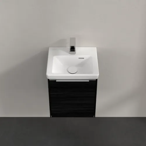 Bild von VILLEROY BOCH Subway 3.0 Waschbeckenunterschrank, 1 Tür, 351 x 429 x 309 mm, Black Oak #C58300AB