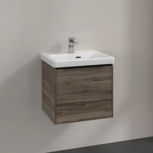 Bild von VILLEROY BOCH Subway 3.0 Waschbeckenunterschrank, 1 Auszug, 473 x 429 x 408 mm, Stone Oak #C58001RK