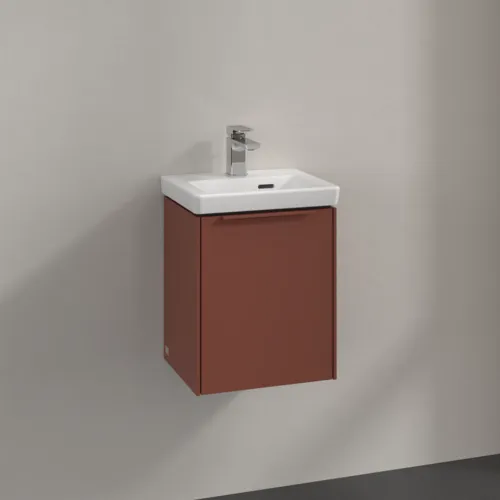 VILLEROY BOCH Subway 3.0 Waschbeckenunterschrank, 1 Tür, 351 x 429 x 309 mm, Wine Red #C58302AH, Bild 2