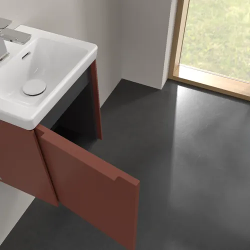 VILLEROY BOCH Subway 3.0 Waschbeckenunterschrank, 1 Tür, 351 x 429 x 309 mm, Wine Red #C58302AH, Bild 8