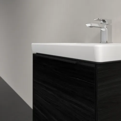 VILLEROY BOCH Subway 3.0 Waschbeckenunterschrank, mit Beleuchtung, 1 Auszug, 473 x 429 x 408 mm, Black Oak #C580L1AB, Bild 6