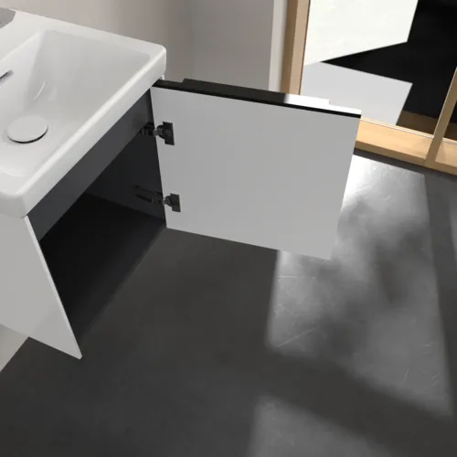 Bild von VILLEROY BOCH Subway 3.0 Waschbeckenunterschrank, 1 Tür, 423 x 429 x 378 mm, Brilliant White #C58201VE