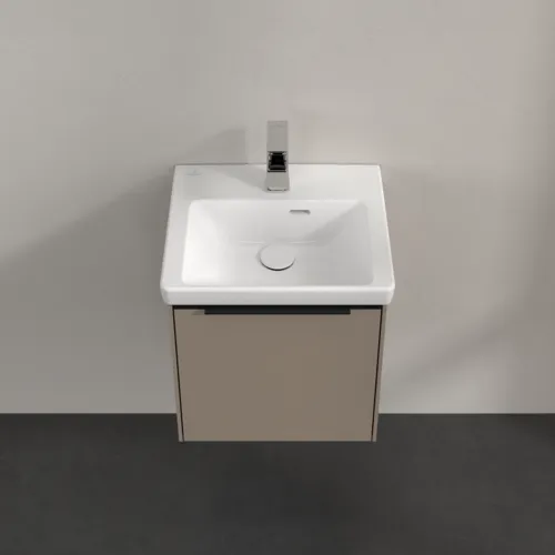 Bild von VILLEROY BOCH Subway 3.0 Waschbeckenunterschrank, 1 Tür, 423 x 429 x 378 mm, Taupe #C58201VM