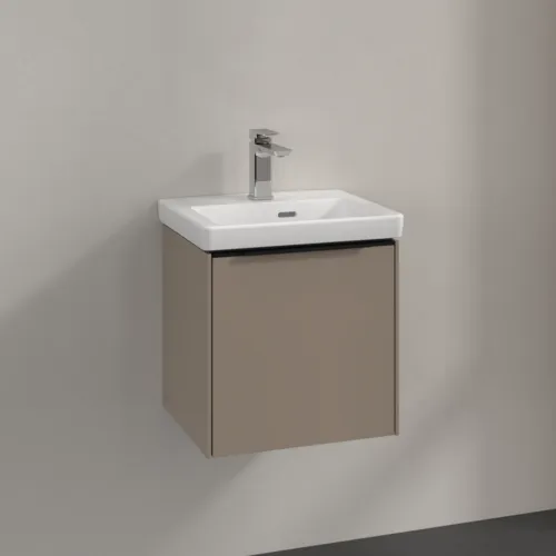 Bild von VILLEROY BOCH Subway 3.0 Waschbeckenunterschrank, 1 Tür, 423 x 429 x 378 mm, Taupe #C58201VM