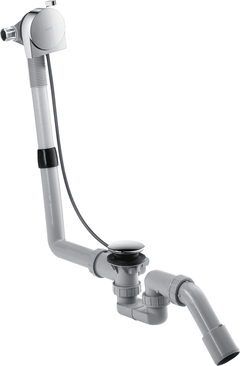 Picture of HANSGROHE Complete set bath filler, waste and overflow set for standard bath tubs #58307000 - Chrome