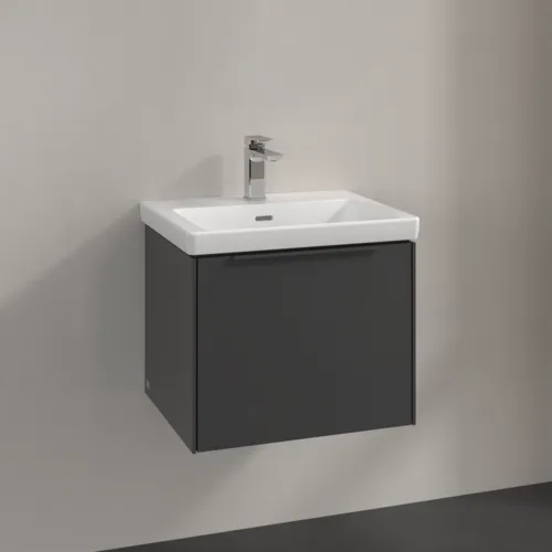 Bild von VILLEROY BOCH Subway 3.0 Waschbeckenunterschrank, 1 Auszug, 523 x 429 x 448 mm, Graphite #C57902VR