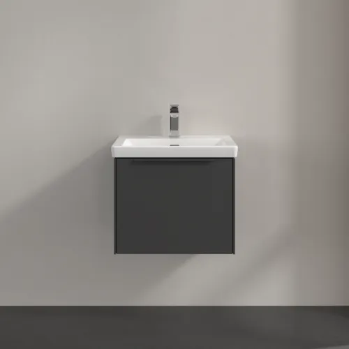 Bild von VILLEROY BOCH Subway 3.0 Waschbeckenunterschrank, 1 Auszug, 523 x 429 x 448 mm, Graphite #C57902VR