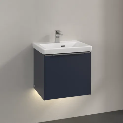 VILLEROY BOCH Subway 3.0 Waschbeckenunterschrank, mit Beleuchtung, 1 Auszug, 473 x 429 x 408 mm, Marine Blue #C580L0VQ, Bild 2