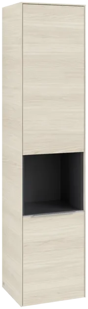 Obrázek VILLEROY BOCH Vysoká skříňka Subway 3.0, 2 dveře, 400 x 1710 x 362 mm, bílý dub #C58900AA