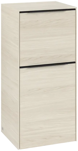 Зображення з  VILLEROY BOCH Subway 3.0 Side cabinet, 1 pull-out compartment, 1 door, 400 x 860 x 362 mm, White Oak #C59401AA