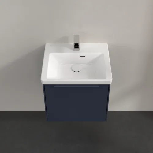 VILLEROY BOCH Subway 3.0 Waschbeckenunterschrank, mit Beleuchtung, 1 Auszug, 473 x 429 x 408 mm, Marine Blue #C580L2VQ, Bild 4