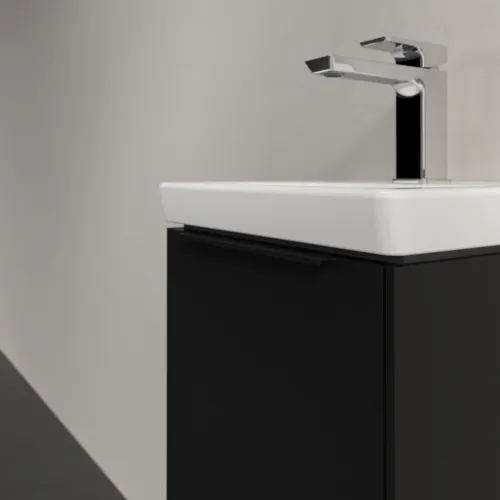 Bild von VILLEROY BOCH Subway 3.0 Waschbeckenunterschrank, 1 Tür, 351 x 429 x 309 mm, Volcano Black #C58401VL