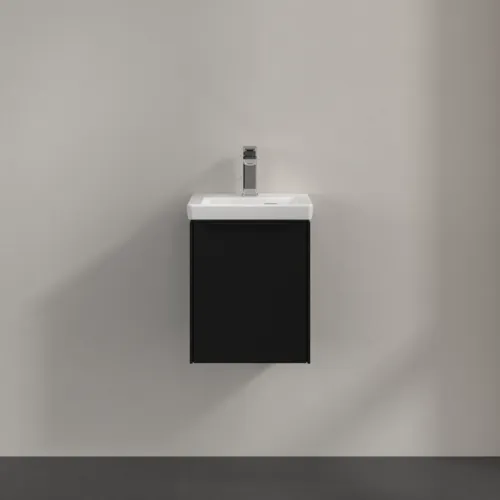 Bild von VILLEROY BOCH Subway 3.0 Waschbeckenunterschrank, 1 Tür, 351 x 429 x 309 mm, Volcano Black #C58401VL