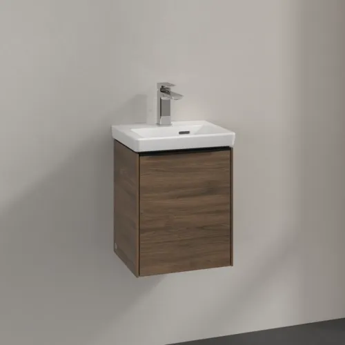 Bild von VILLEROY BOCH Subway 3.0 Waschbeckenunterschrank, 1 Tür, 351 x 429 x 309 mm, Arizona Oak #C58401VH