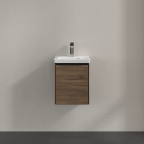 Bild von VILLEROY BOCH Subway 3.0 Waschbeckenunterschrank, 1 Tür, 351 x 429 x 309 mm, Arizona Oak #C58401VH