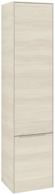 Obrázek VILLEROY BOCH Vysoká skříňka Subway 3.0, 2 dveře, 400 x 1710 x 362 mm, bílý dub #C58700AA