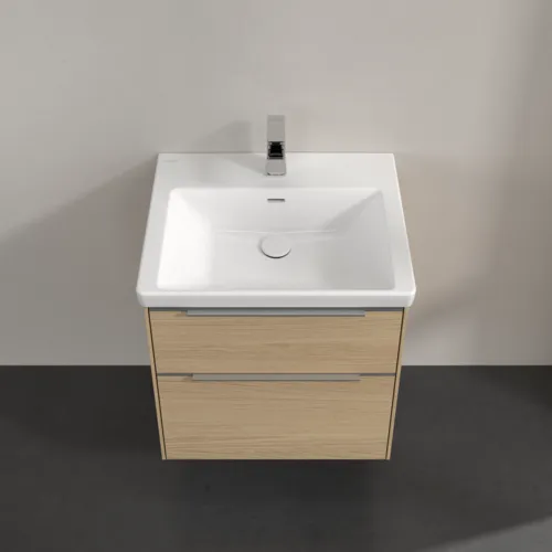 Bild von VILLEROY BOCH Subway 3.0 Waschbeckenunterschrank, 2 Auszüge, 572 x 576 x 478 mm, Nordic Oak #C57800VJ