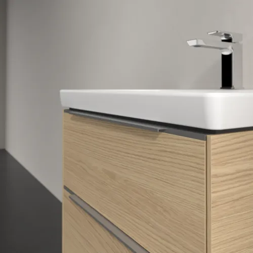 Bild von VILLEROY BOCH Subway 3.0 Waschbeckenunterschrank, 2 Auszüge, 572 x 576 x 478 mm, Nordic Oak #C57800VJ