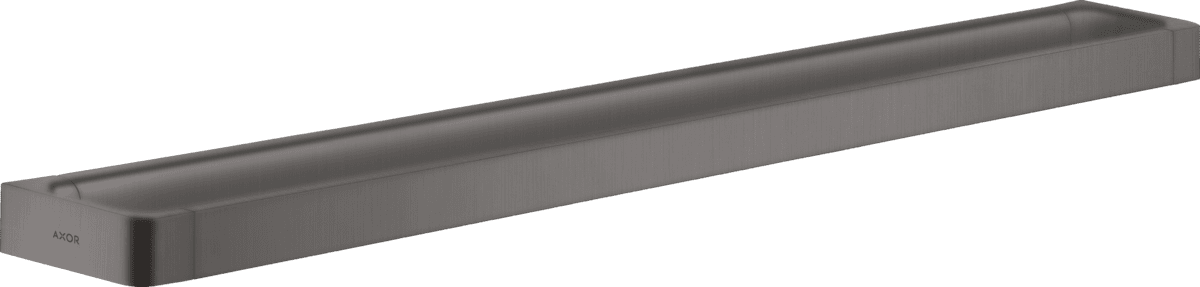 Зображення з  HANSGROHE AXOR Universal Softsquare Rail bath towel holder 800 mm #42833340 - Brushed Black Chrome