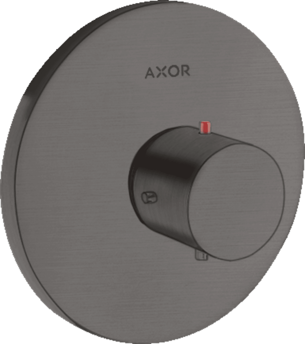 HANSGROHE AXOR Starck Thermostat Unterputz #10710340 - Brushed Black Chrome