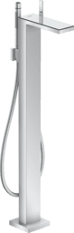 Bild von HANSGROHE AXOR MyEdition Einhebel-Wannenmischer bodenstehend #47440000 - Chrom/Spiegelglas