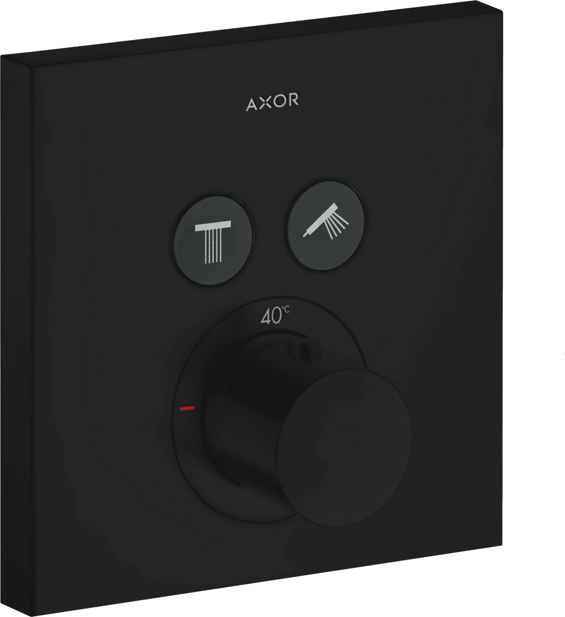 HANSGROHE AXOR ShowerSolutions Thermostat Unterputz eckig für 2 Verbraucher #36715670
