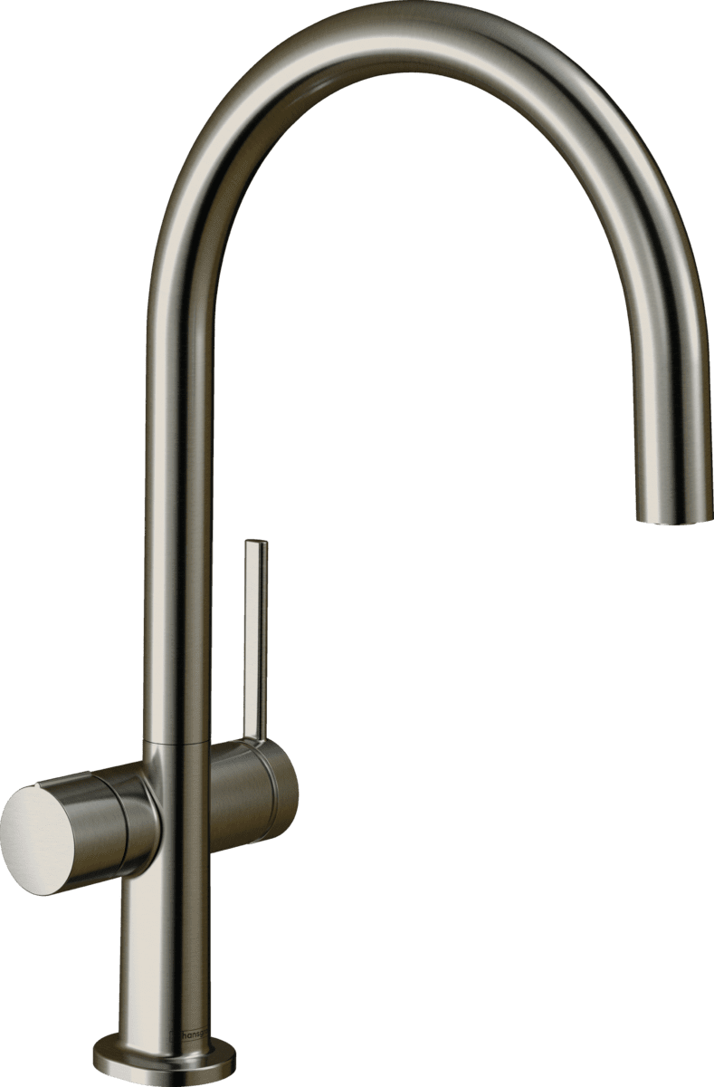 Picture of HANSGROHE Talis M54 Single lever kitchen mixer 220, device shut-off valve, 1jet #72805800 - Stainless Steel Finish